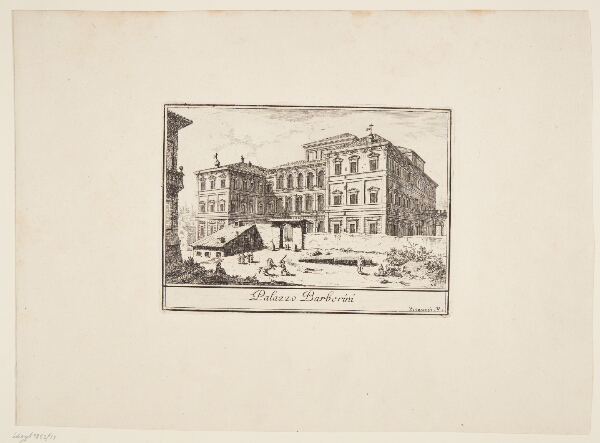 Giovanni Battista Piranesi, Palazzo Barberini