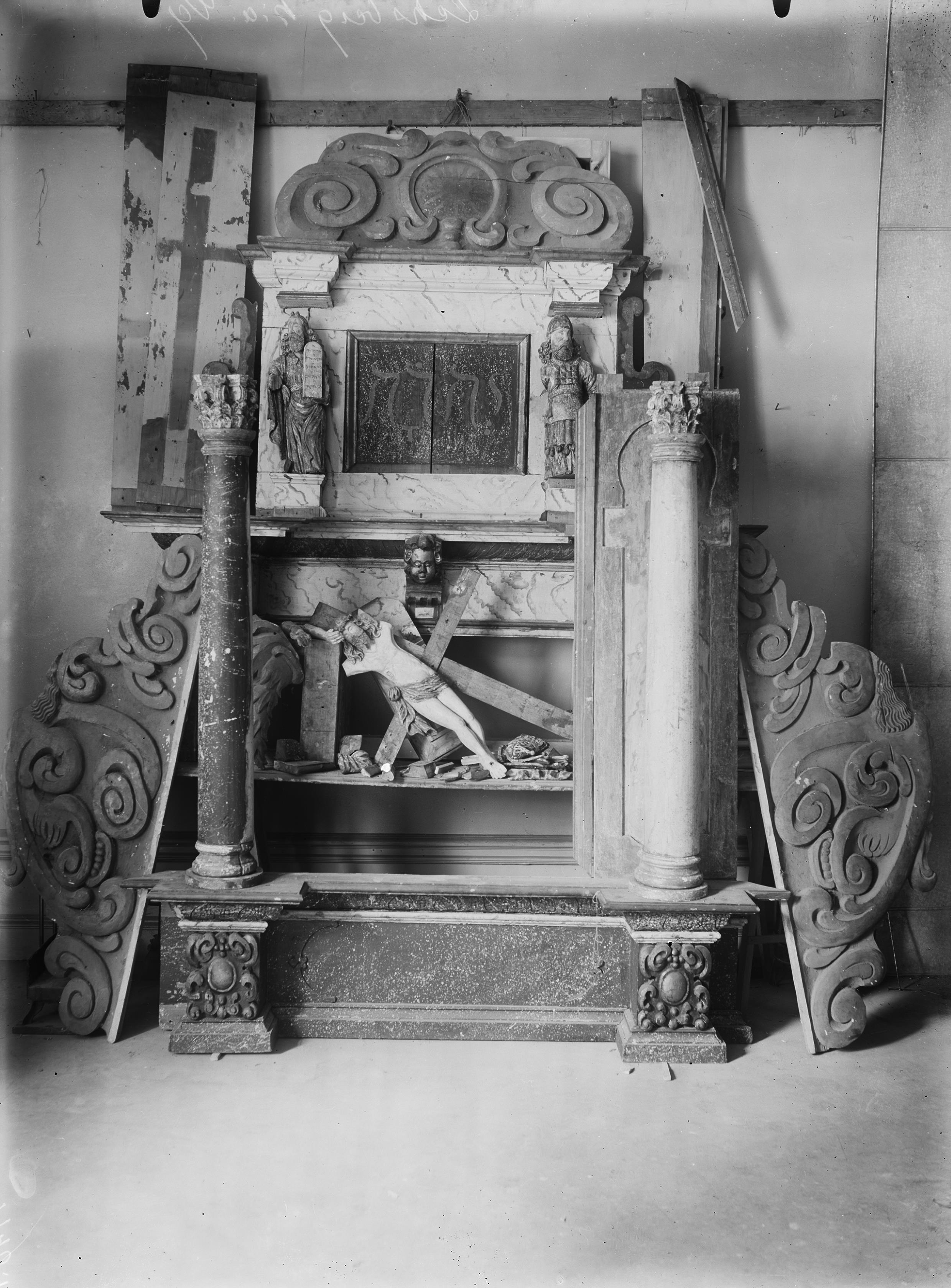 Alfred Nilson, Leksbergs kyrka