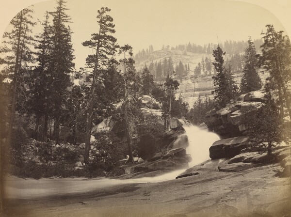 Carleton Watkins, Cascade - Nevada Fall - 700 ft. Yo Semite