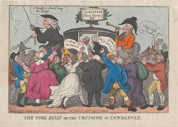 Thomas Rowlandson, The York Dilly or The Triumph of Innocence