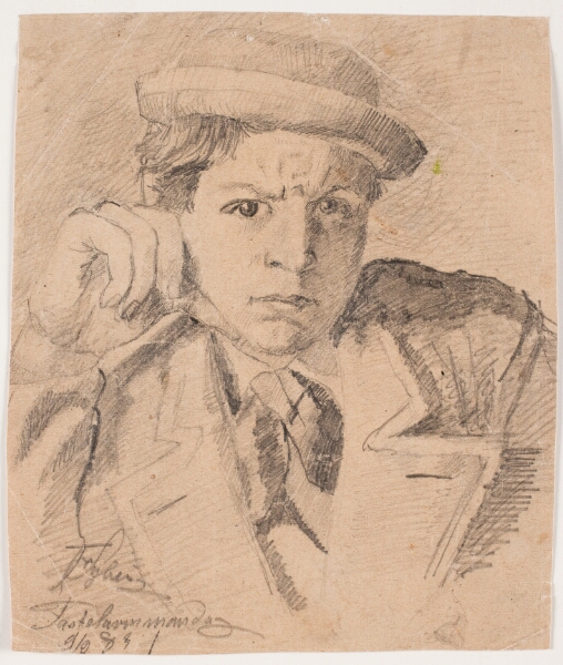 Fritz Syberg, Selvportræt