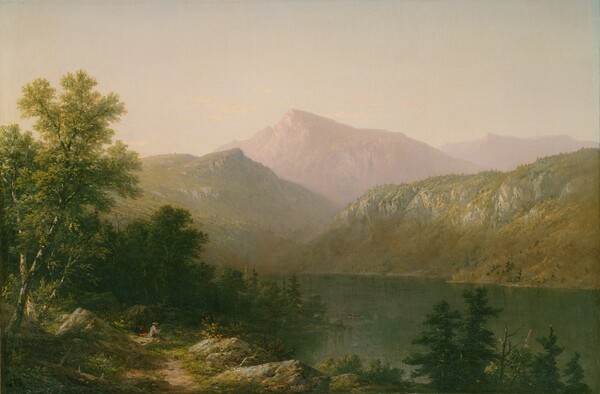 John William Casilear, View on Lake George