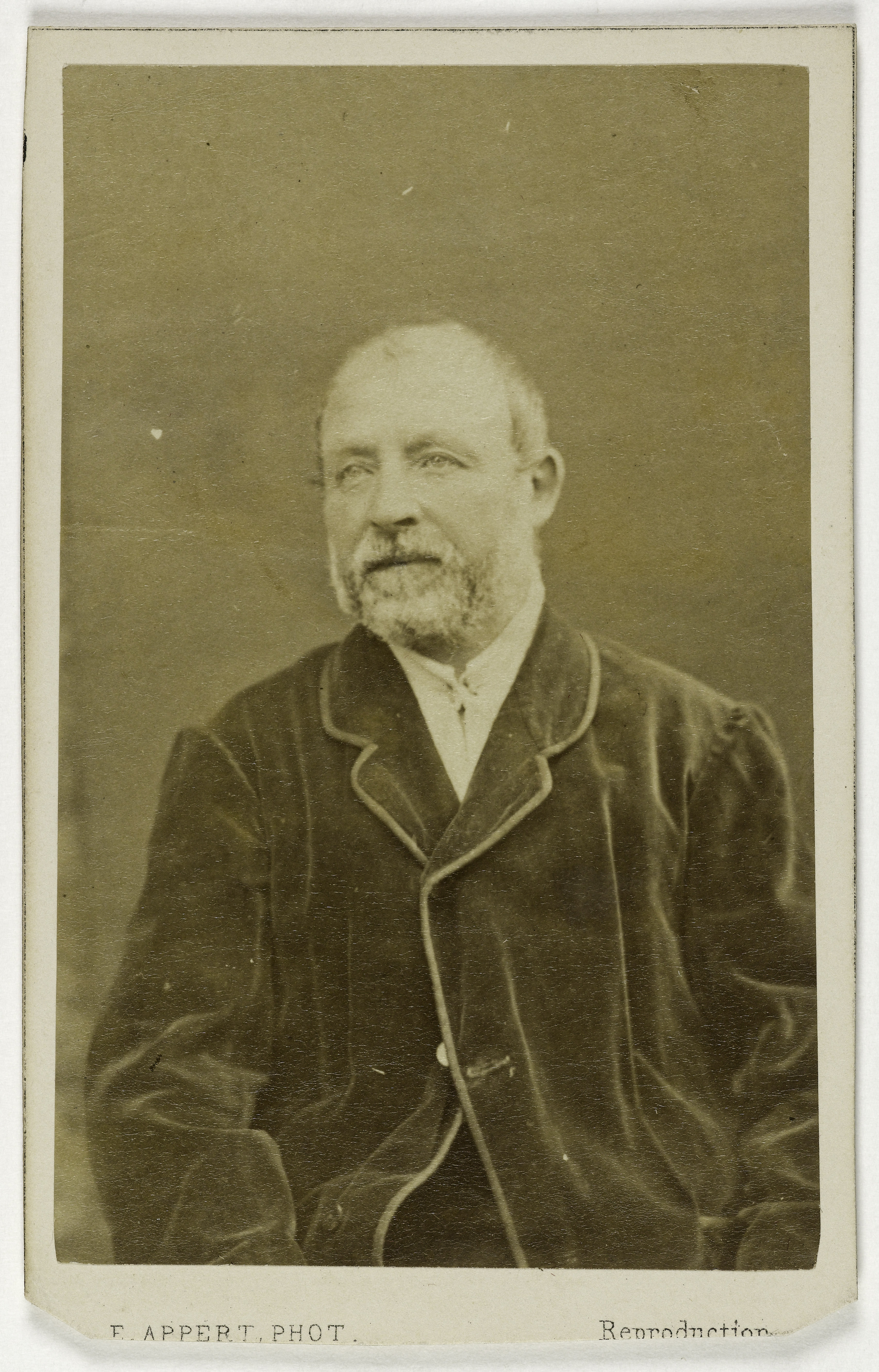 Ernest Charles Appert, Portrait de Grenier, (compromis dans le procès de Blois, membre de la Commune)