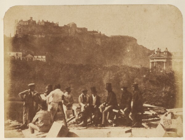 Hill & Adamson, [The Castle from Scott Monument]