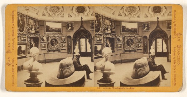Eadweard J. Muybridge, Views in Woodward's Gardens. / [Self-portrait]