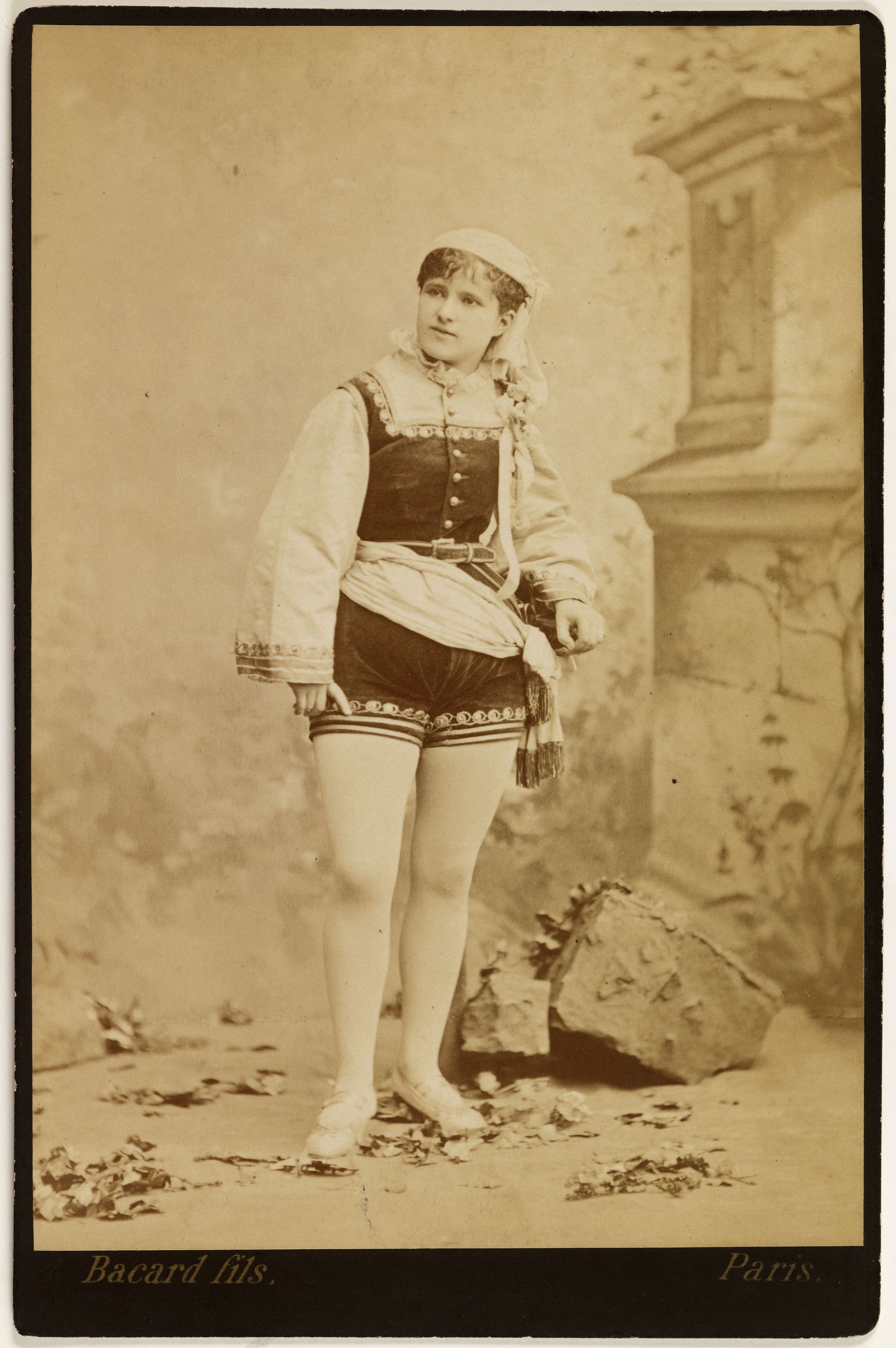 Bacard Fils, Portrait de De Barras, actrice