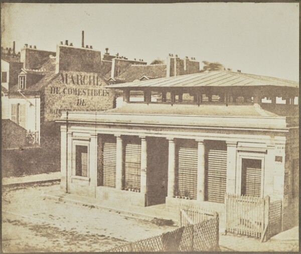 Hippolyte Bayard, [Batignolles Market]