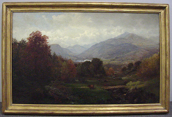 William Trost Richards, Bouquet Valley, Adirondack Mountains