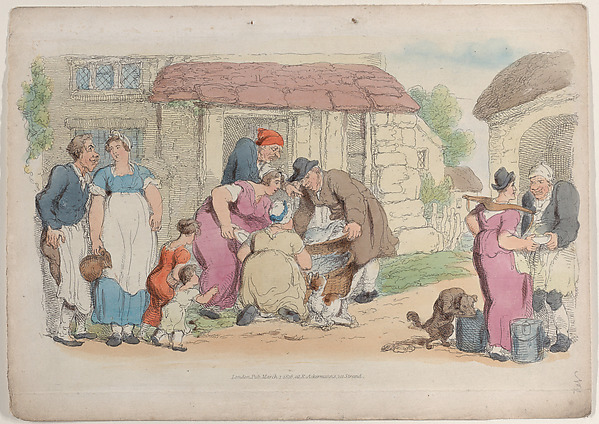 Thomas Rowlandson, Plate 2, from "World in Miniature"