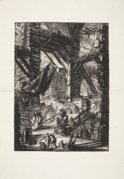 Giovanni Battista Piranesi, Trappen med trofæerne