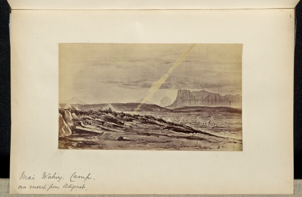 Unknown, Mai Wahirj Camp, one march from Adigerat