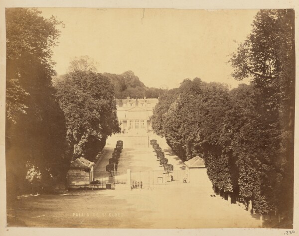 Unknown, [View of Château de Saint-Cloud]