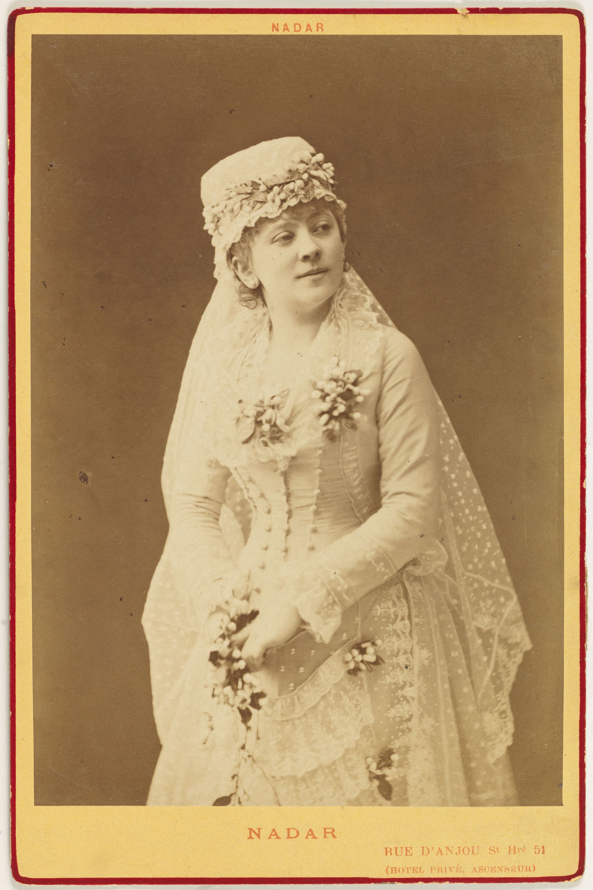 Atelier Nadar, Portrait de Juliette Beaumaine, actrice
