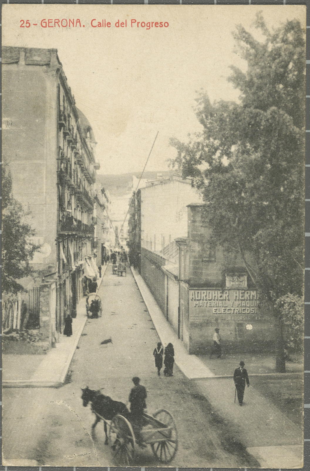 Desconegut, 25-Gerona. Calle del Progreso
