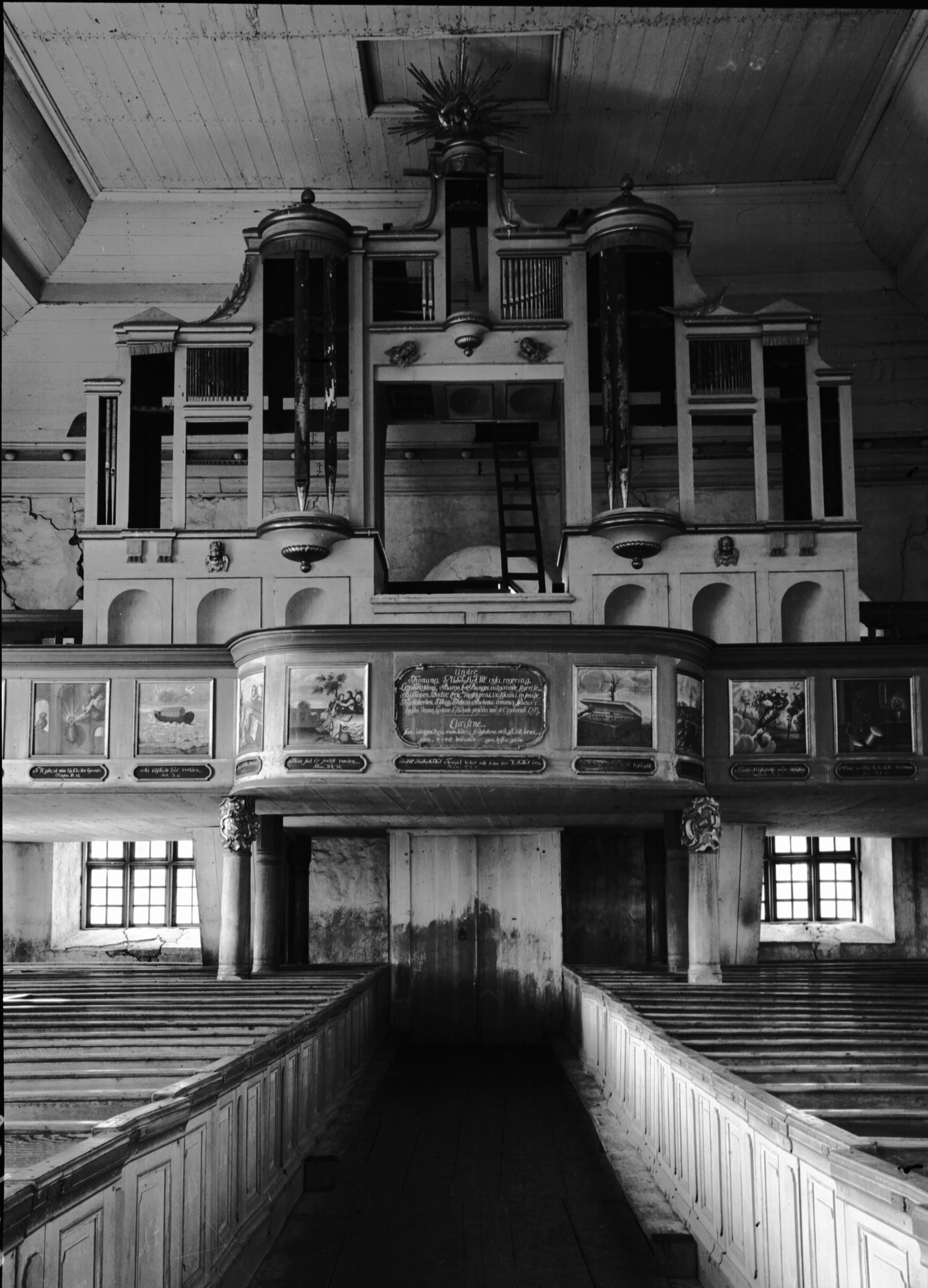 Bertil Berthelson, Ovikens gamla kyrka