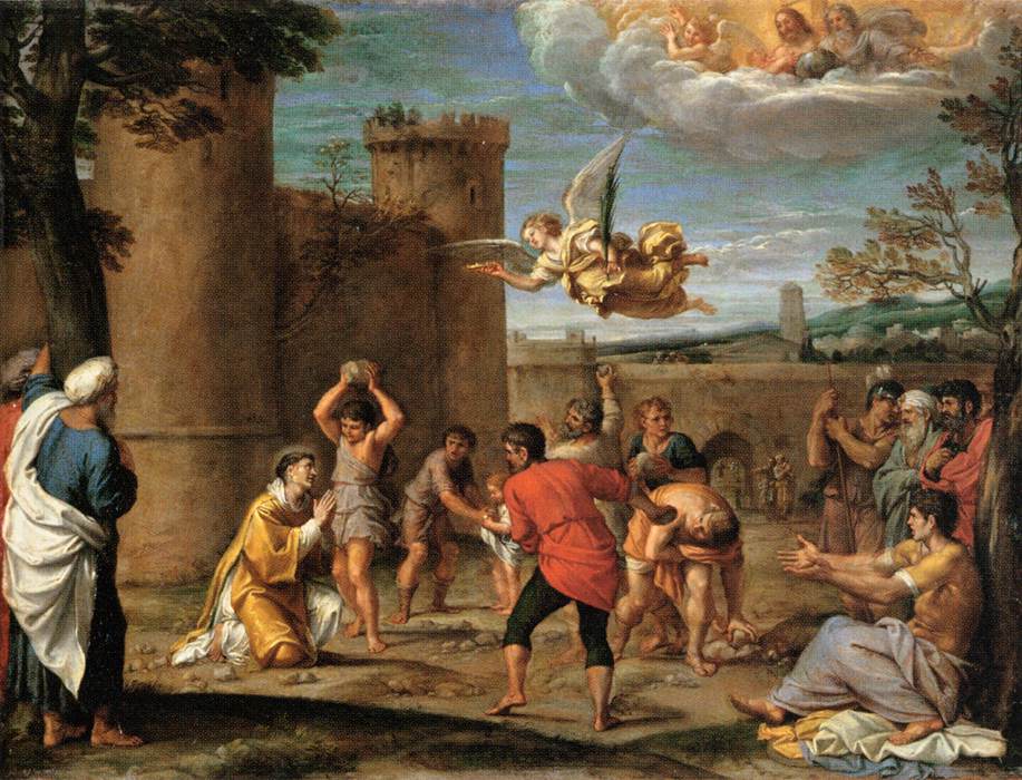 Annibale Carracci, The Stoning of St. Stephen
