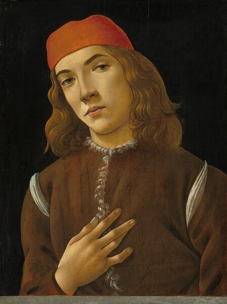 Sandro Botticelli, Portrait of a Youth
