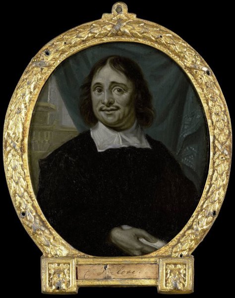 Arnoud van Halen, Portrait of Karel Verloove, Poet in Amsterdam