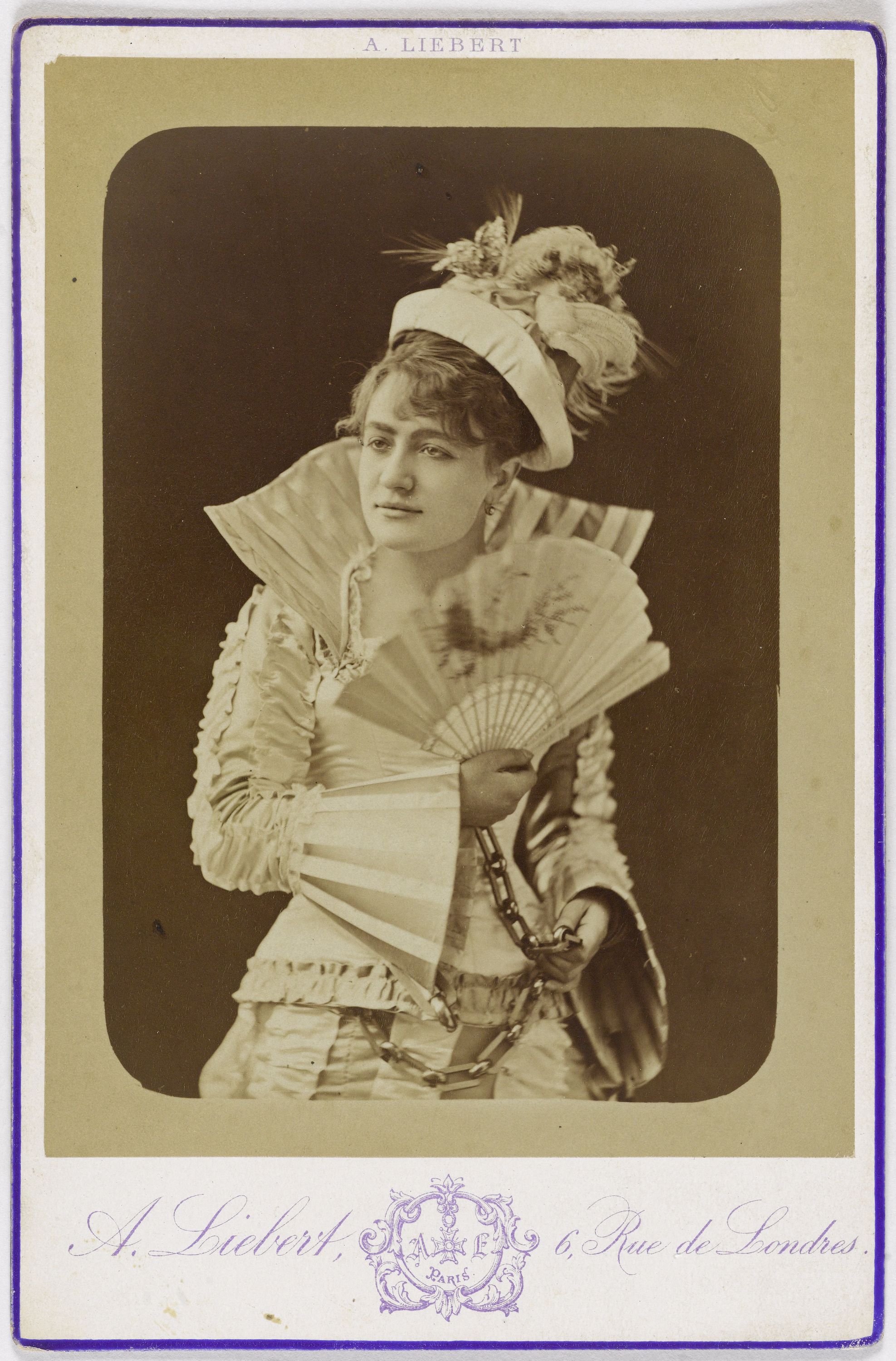 Alphonse Liébert, Portrait de Bepoix, actrice