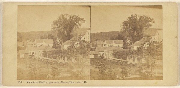 Edward Bierstadt, View from the Pemigewassett House, Plymouth N.H.