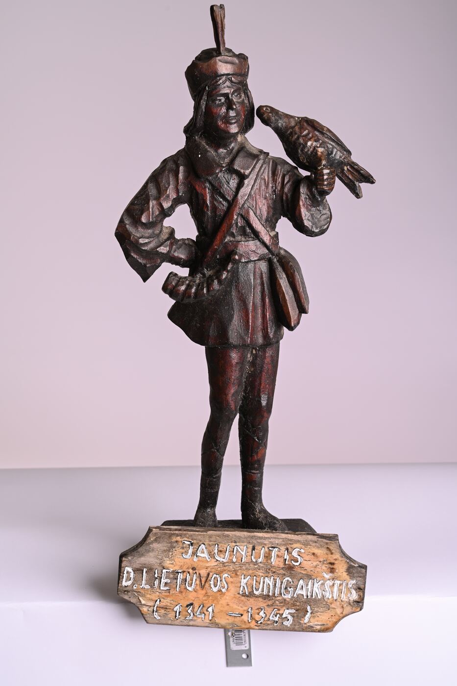 Antanas Bagdonas, Medžio skulptūra „Jaunutis, Lietuvos didysis kunigaikštis (1341–1345)“