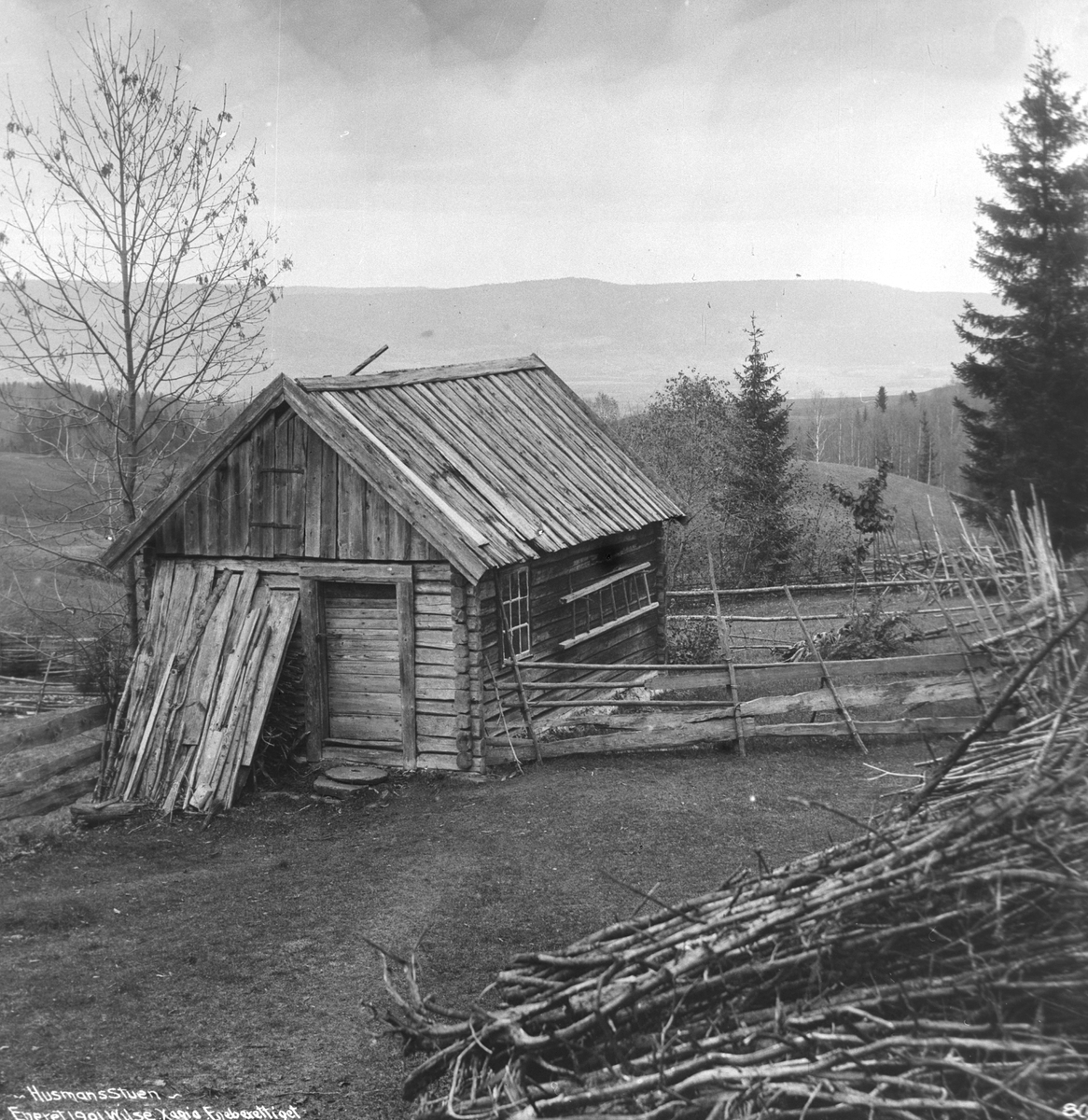 Anders Beer Wilse, Prot: Husmannhytte nær Drammen Oct.1900