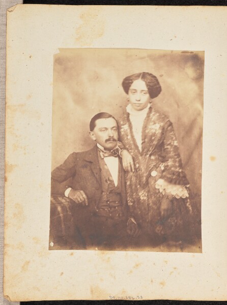 Jakob Höflinger, [Portrait of a man and woman]