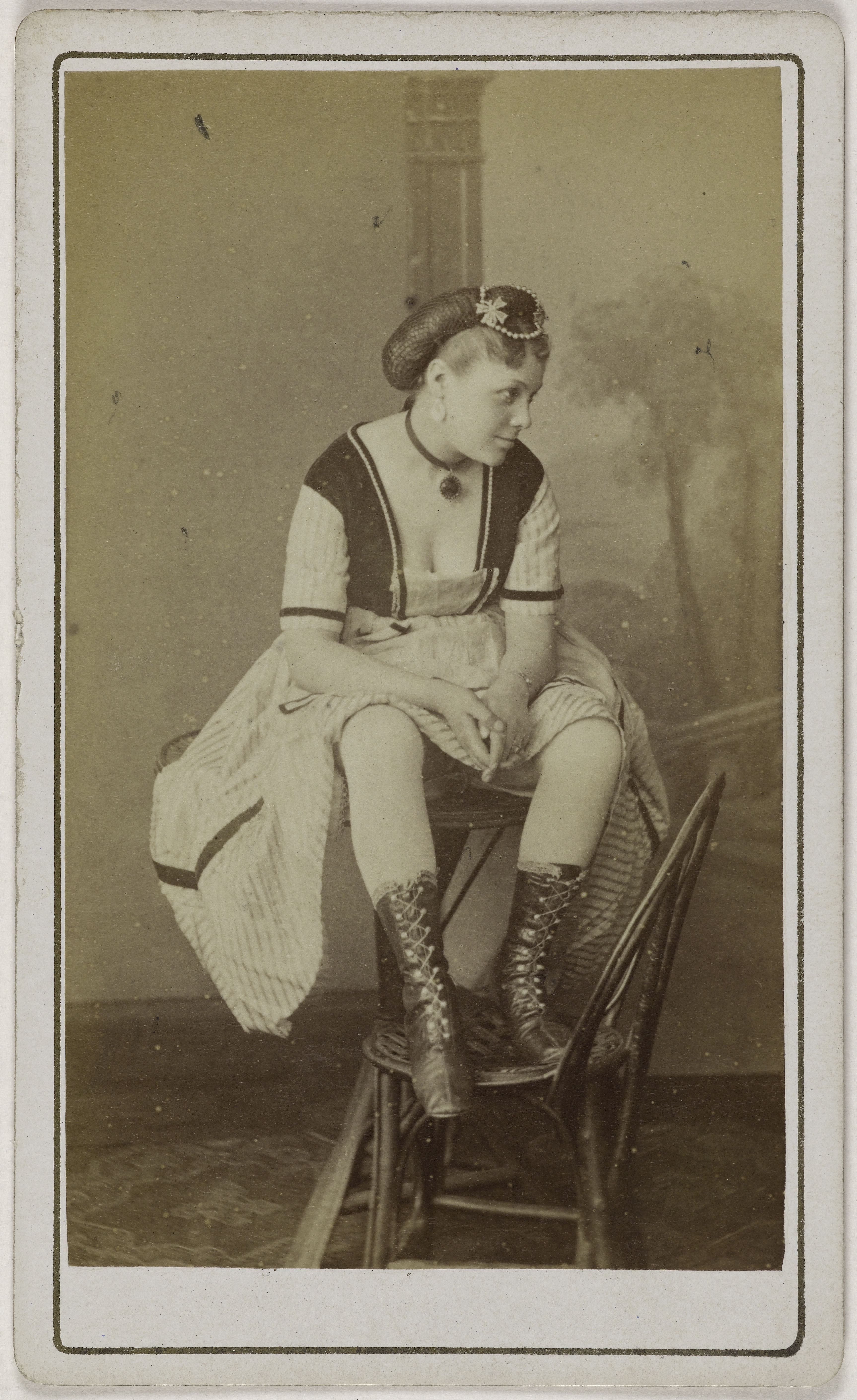 Anonyme, Portrait d'A. Daroux (actrice)