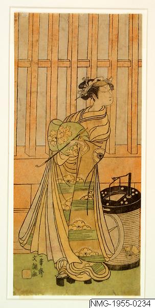 Ippitsusai Buncho, Träsnitt, Bildkonst, Woodcut, Print, Woodblock