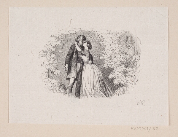 H.P. Hansen, Illustration til "Rosen-Aften" i H.C. Andersen, "Eventyr og Historier", Bind 1