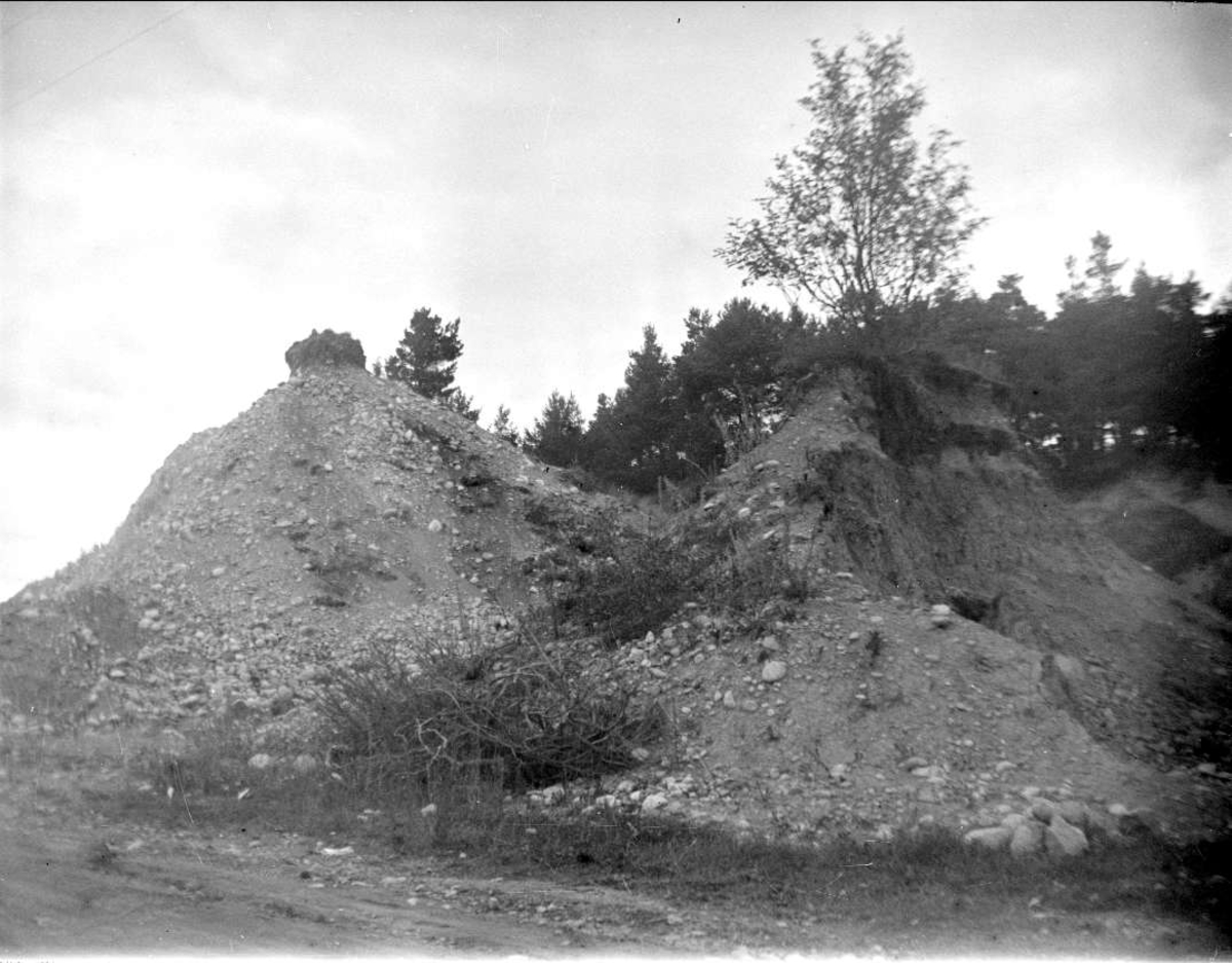 August Fredrik Schagerström, Skadad grusås i Enköping, Uppland september 1921