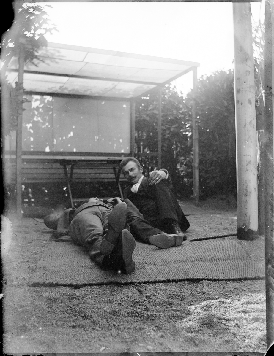 Carl Liljefors, Andreas Grill and Ernst Engstrand, SvartAndreas den 37, Edda district, Uppsala 1900 - 1901