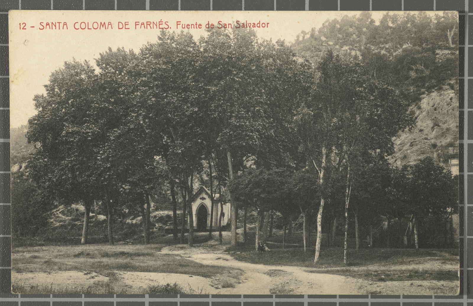 Desconegut, 12 - Santa Coloma de Farnés. Fuente de San Salvador