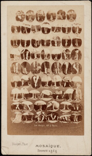 André Adolphe-Eugène Disdéri, Les Jambes de L'Opera