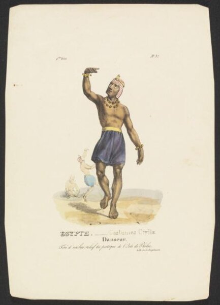 Godefroy Engelmann, Ancient Egyptian costume