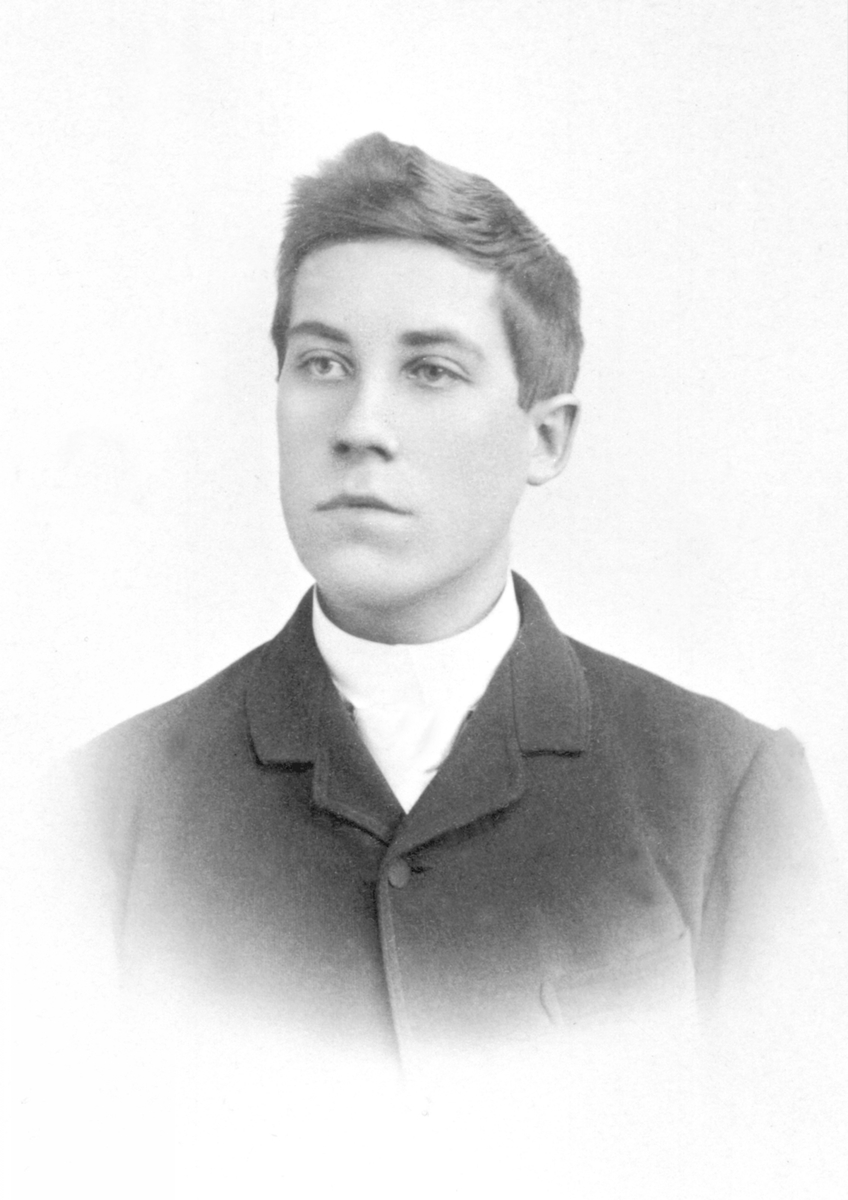 Anno Domkirkeodden, Portrett av Karl Gjestvang (1872-1898). Agronom, Aske nordre, Nes, Hedmark.