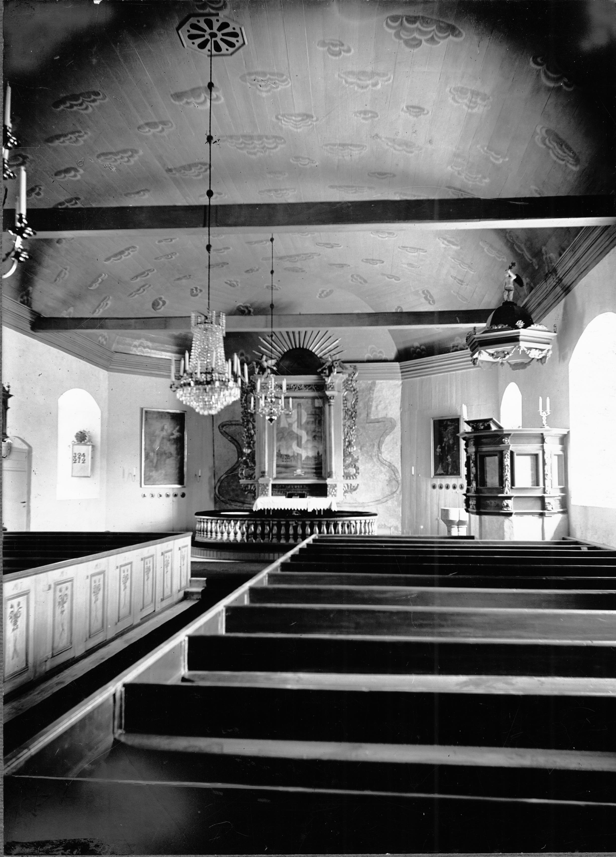 Axel Forssén, Angereds kyrka