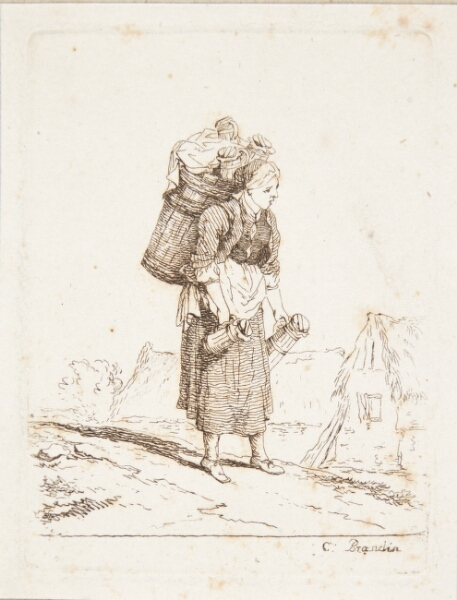 Johann Christian Brand, Markedshandlende