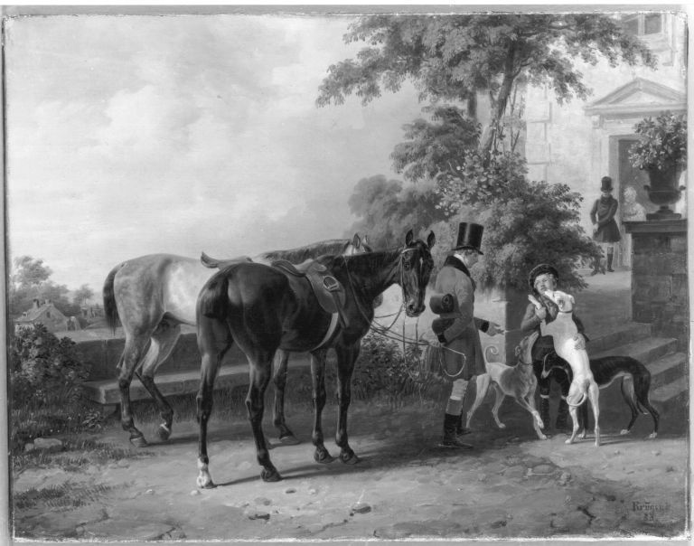 Franz Krüger, Der Reitknecht