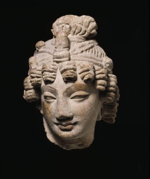 Unknown, Head of a Bodhisattva