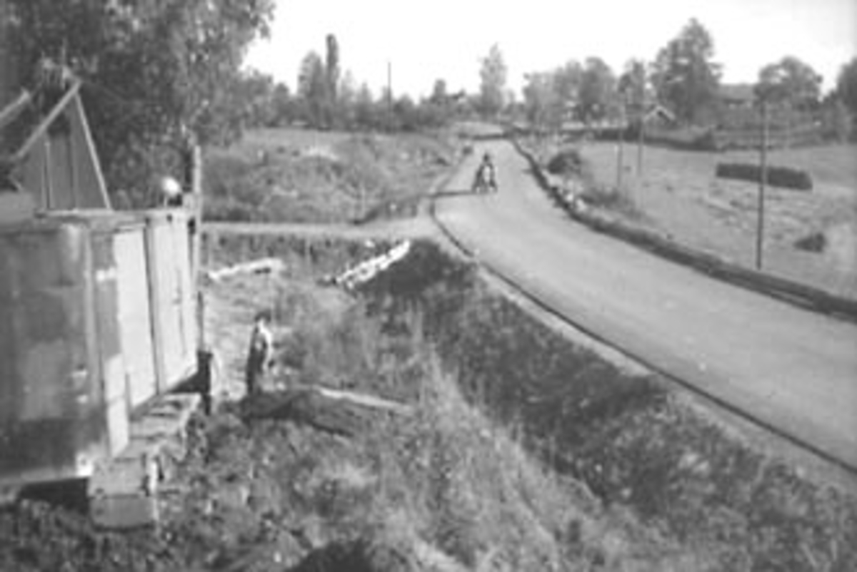 Anno Domkirkeodden, OVERSIKT RIKSVEG 50, GRAVING AV VANNLEDNING, STANGEBYEN