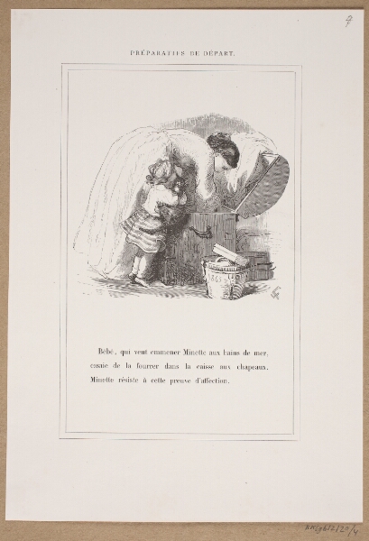 Lorenz Frølich, Préparatifs de départ