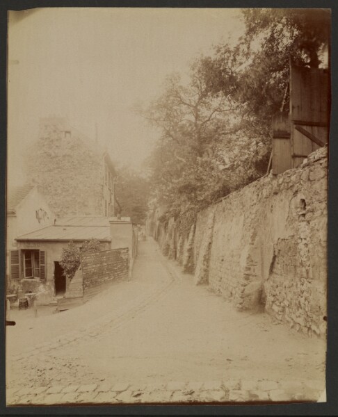Eugène Atget, Rue Saint-Vincent Montmartre