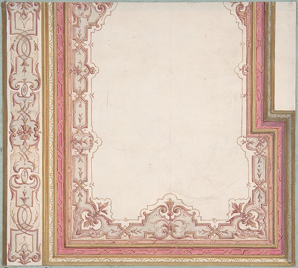 Jules-Edmond-Charles Lachaise, Ceiling Design for Madame Hope's Bedroom