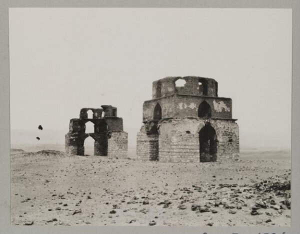 K.A.C. Creswell, Third and fourth mausoleums of the Saba' Banat , Cairo