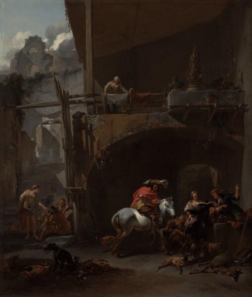 Nicolaes Berchem, The Return from the Hunt