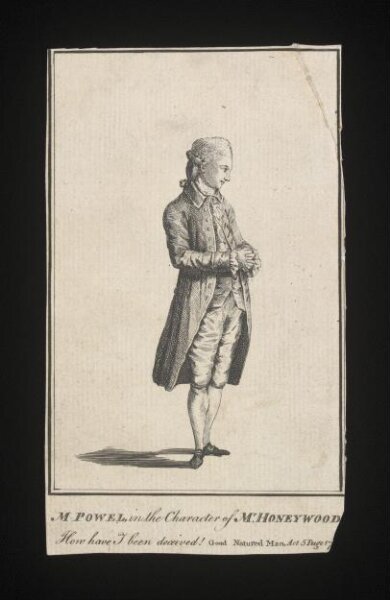 Unknown, M Powel in the Character of Mr Honeywood