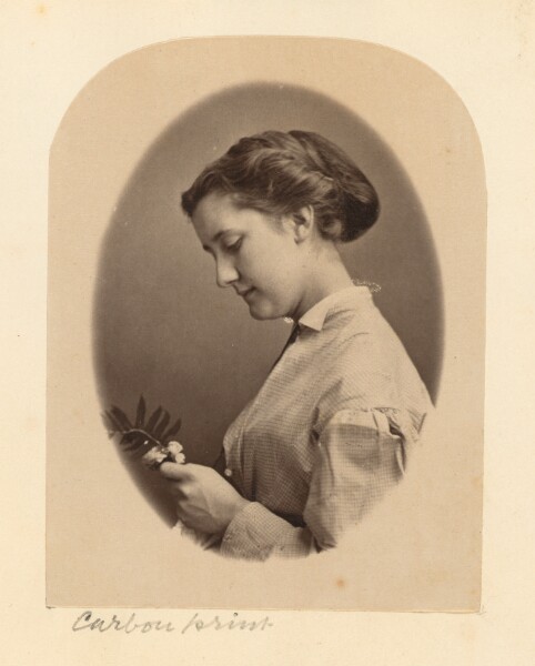 Unknown, [Portrait of young woman]