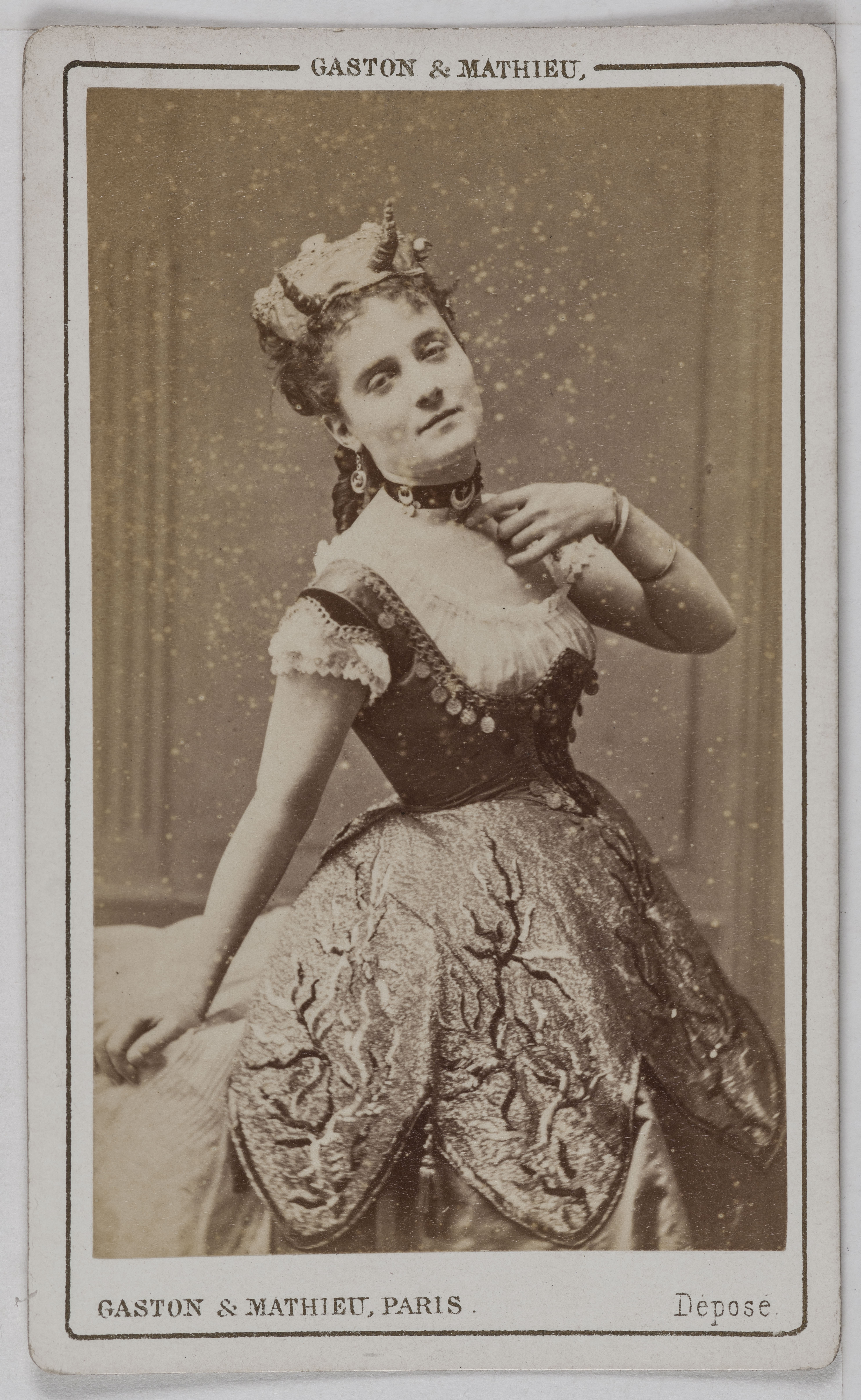 Gaston & Mathieu, Portrait de Maria, (actrice)