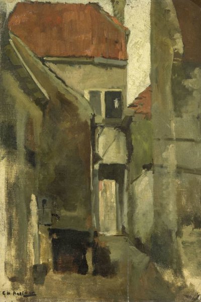 George Hendrik Breitner, Neighborhood Street in Rijswijk near The Hague